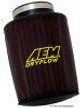 AEM Air Filter Wrap 6 inch Base 5 1/8inch Top 7 1/8 inch Tall AEM Air Filter Wrap 6 inch Base 5 1/8inch Top 7 1/8 inch Tall